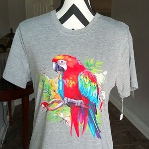 New Small Parrot Shirt Top